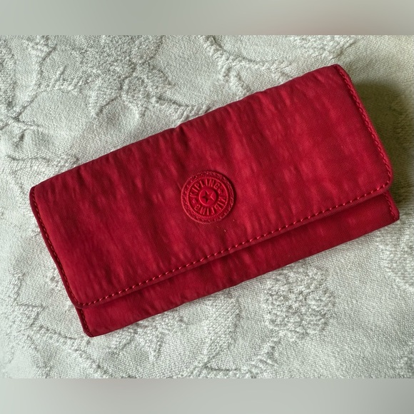 Kipling Cherry Red Women's Wallet - Picture 1 of 4